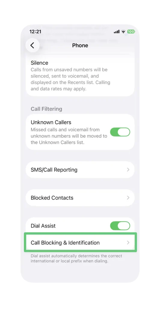 Call Blocking and Identification in iOS