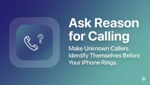 Ask Reasons for Calling iOS 26 spam call blocker